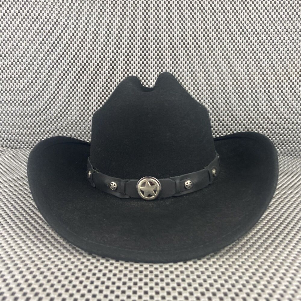 Cody James Sidekick Felt Cowboy Hat Youth Medium Black Western